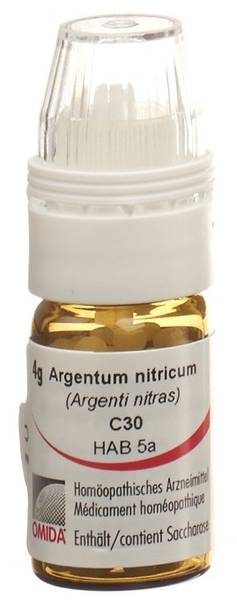 OMIDA ARGENTUM NITRIC GLOB C 30 M DOSIERHILFE 4 G