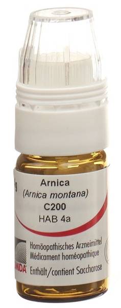 OMIDA ARNICA GLOB C 200 MIT DOSIERHILFE GLAS 4 G