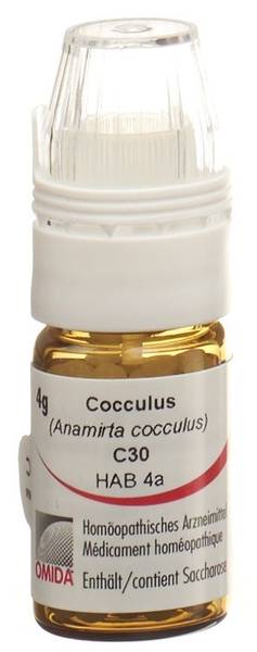 OMIDA COCCULUS GLOB C 30 M DOSIERHILFE 4 G