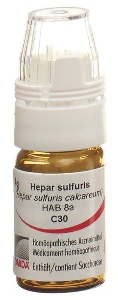 OMIDA HEPAR SULFURIS GLOB C 30 DOSIERHILFE 4 G