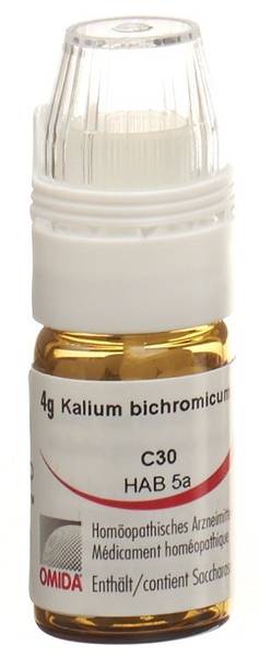 OMIDA KALIUM BICHROMIC GLOB C 30 M DOSIERHILFE 4 G