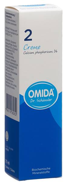 OMIDA SCHÜSSLER NR2 CALC PHOS CREME D 6 TB 75 ML