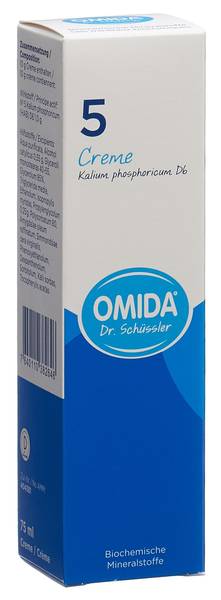 OMIDA SCHÜSSLER NR5 KAL PHOS CREME D 6 TB 75 ML