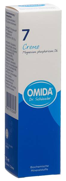 OMIDA SCHÜSSLER NR7 MAGN PHOS CREME D 6 TB 75 ML