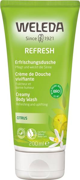 WELEDA DUSCHE ERFRISCHEND CITRUS 200 ML