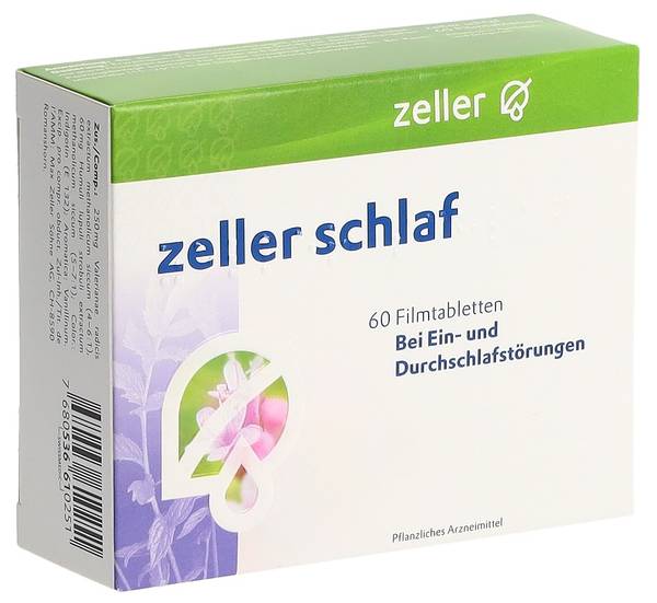 ZELLER SCHLAF FILMTABL 60 STK