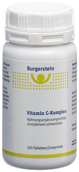 BURGERSTEIN VITAMIN C KOMPLEX TABL 120 STK