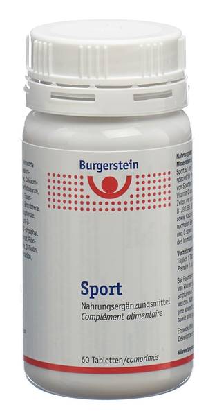 BURGERSTEIN SPORT TABL 60 STK