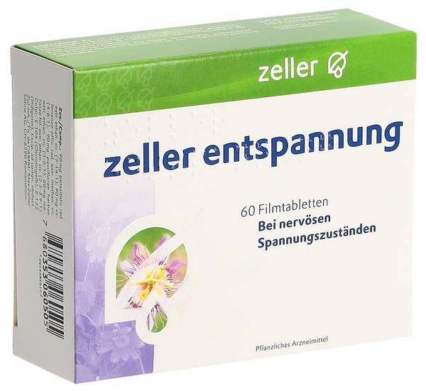 ZELLER ENTSPANNUNG FILMTABL 60 STK