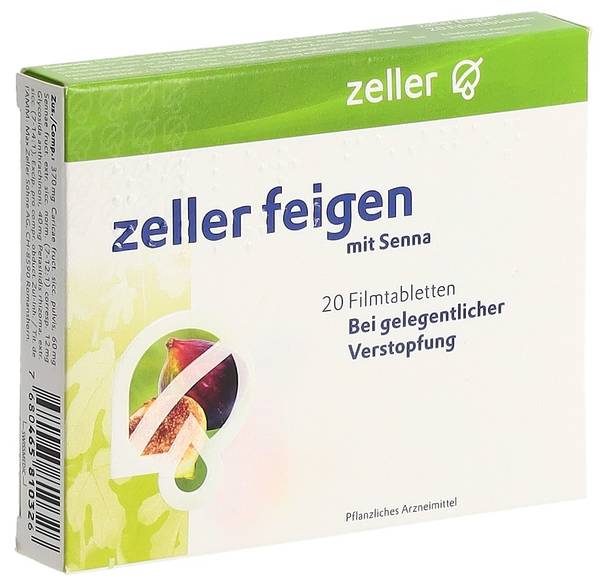 ZELLER FEIGEN MIT SENNA FILMTABL 20 STK