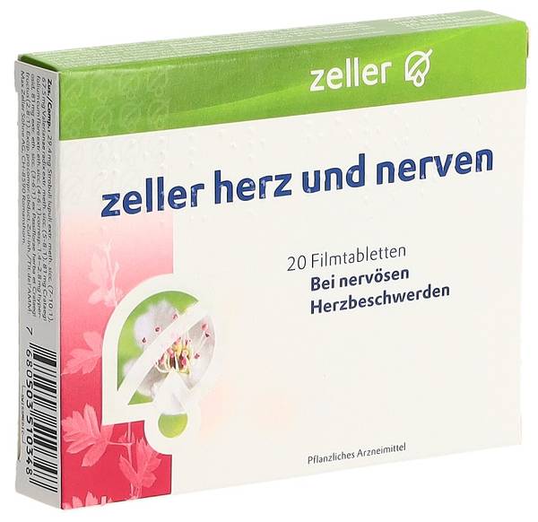 ZELLER HERZ UND NERVEN FILMTABL 20 STK