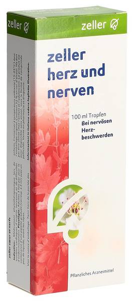 ZELLER HERZ UND NERVEN TROPFEN FL 100 ML