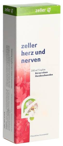 ZELLER HERZ UND NERVEN TROPFEN FL 200 ML