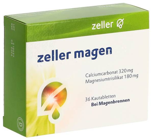ZELLER MAGEN KAUTABL 36 STK