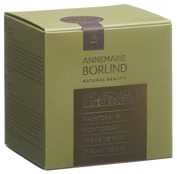 BÖRLIND NATUROYALE BIOLIFTING NIGHT REPAIR 50 ML