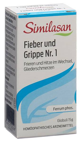 SIMILASAN FIEBER UND GRIPPE NR. 1 GLOB 15 G