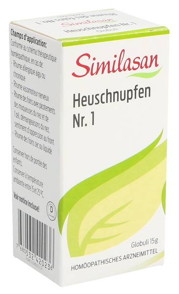SIMILASAN HEUSCHNUPFEN NR. 1 GLOB FL 15 G