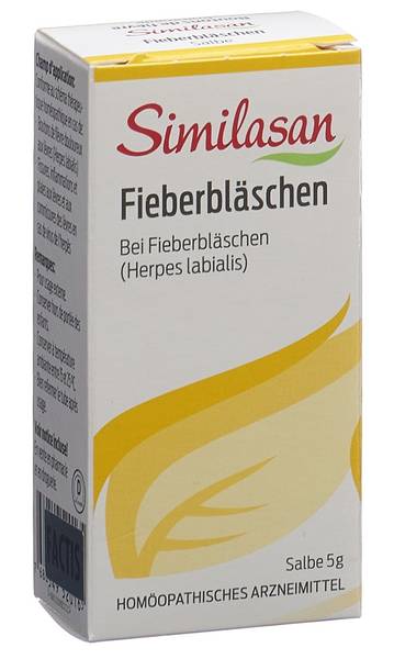 SIMILASAN FIEBERBLÄSCHEN CREME TB 5 G