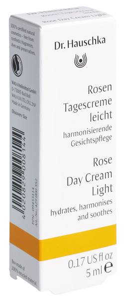DR. HAUSCHKA ROSEN TAGESCREME LEICHT 5 ML