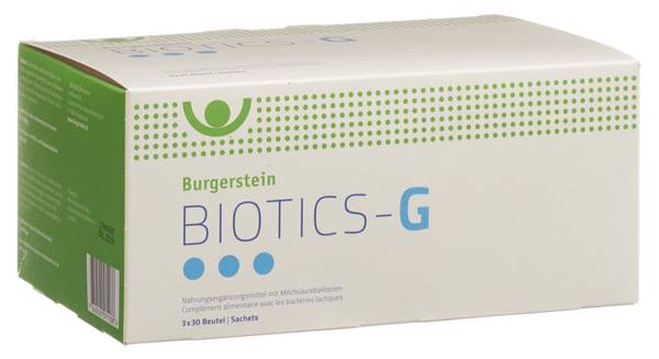 BURGERSTEIN BIOTICS-G PLV 3 X 30 STK