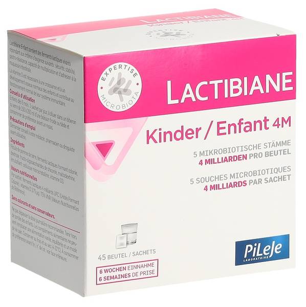 LACTIBIANE KINDER 4M BTL 45 STK