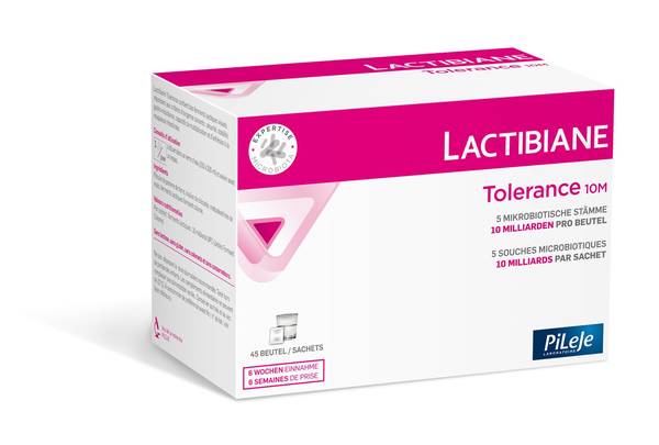 LACTIBIANE TOLERANCE 10M BTL 45 STK