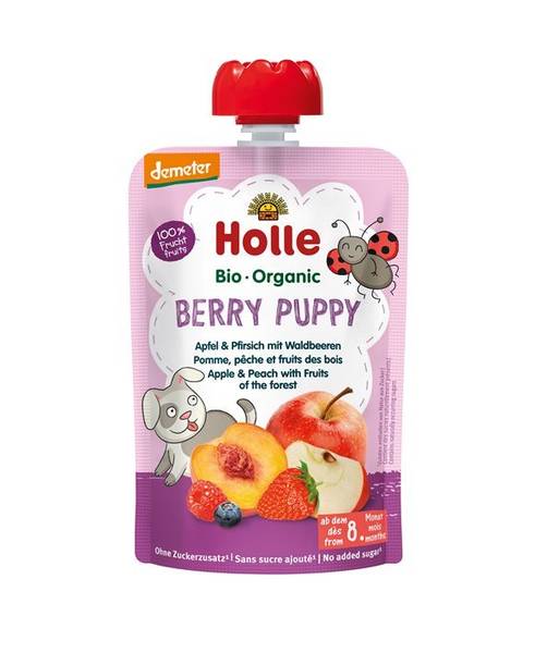HOLLE BERRY PUPPY POUCHY APFEL PFIRSI WALDBE 100 G