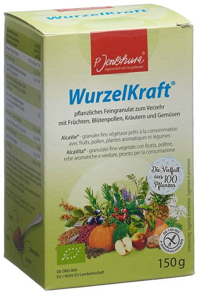JENTSCHURA WURZELKRAFT FEINGRANULAT BIO 150 G