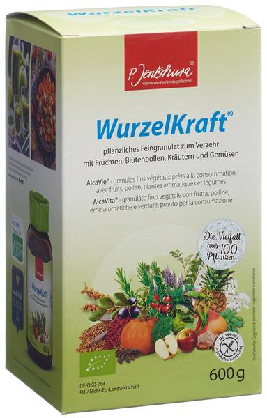 JENTSCHURA WURZELKRAFT FEINGRANULAT BIO 600 G