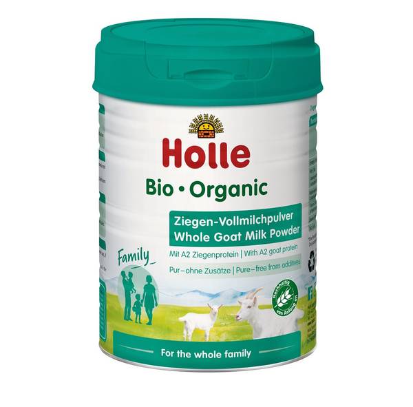 HOLLE BIO-ZIEGENVOLLMILCHPULVER FAMILY 400 G