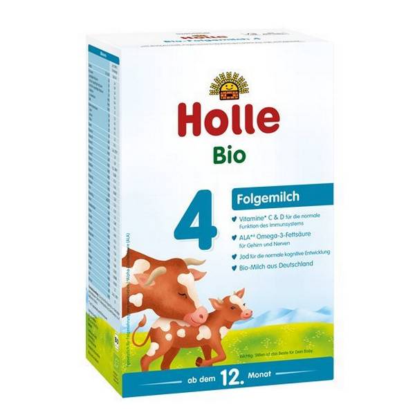 HOLLE BIO-KINDERMILCH 4 PLV 600 G