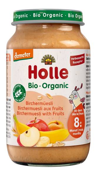 HOLLE BIRCHERMÜSLI GLAS 220 G
